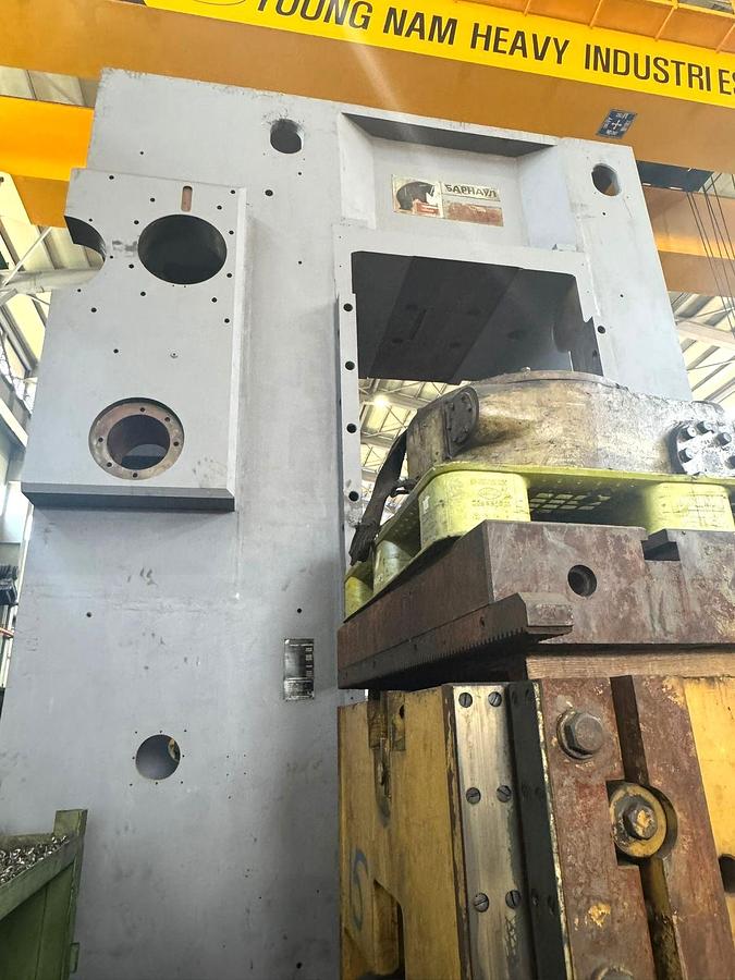 Used 1000 tons Press Knuckle Joint Coining Barnaul, Russia KB8240