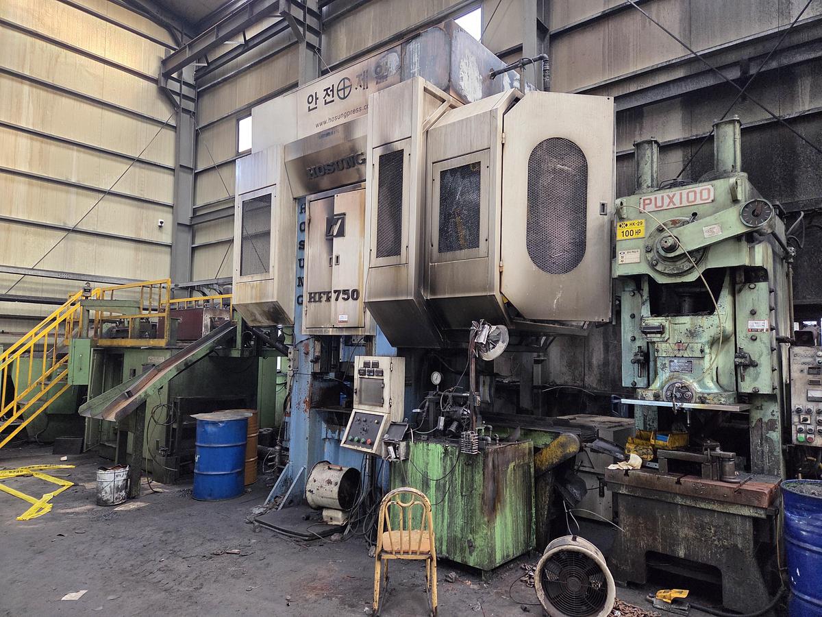 750 tons Hot Forging Line Hosung HFP750