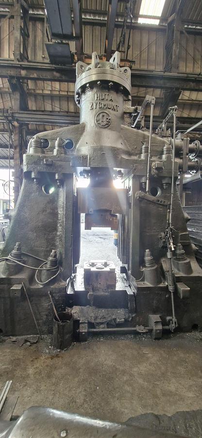 Used 3.5 tons Hammer Forging Pneumatic Huta MPM10000B
