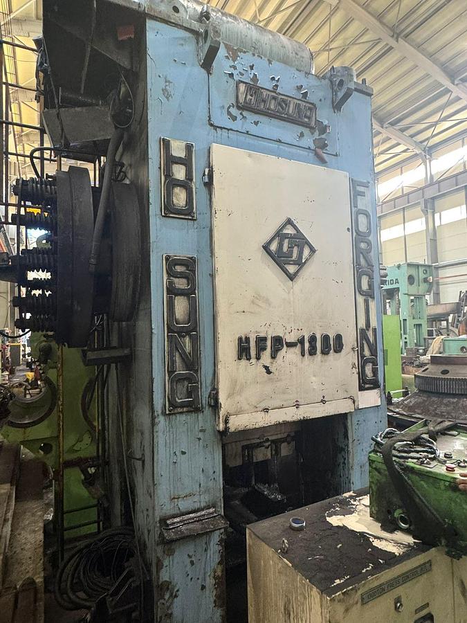Used 1300 tons Press Hot Forging Hosung HFP-1300