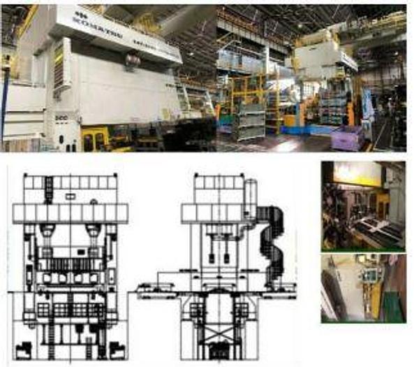 Used Press Transfer Mechanical Komatsu E4T-2500/07/70MF.D