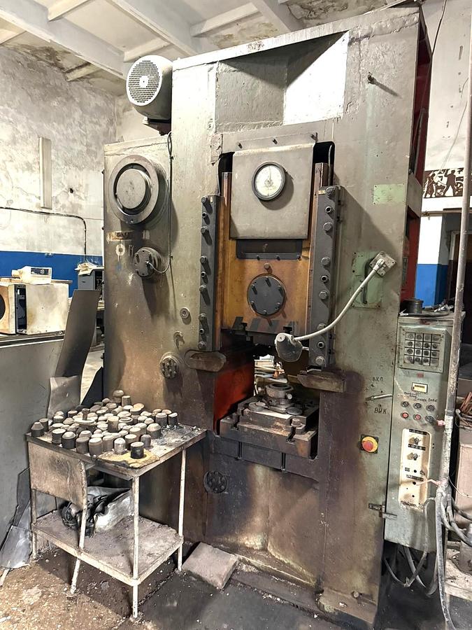 Used 400 tons Press Knuckle Joint Coining Barnaul KB8336