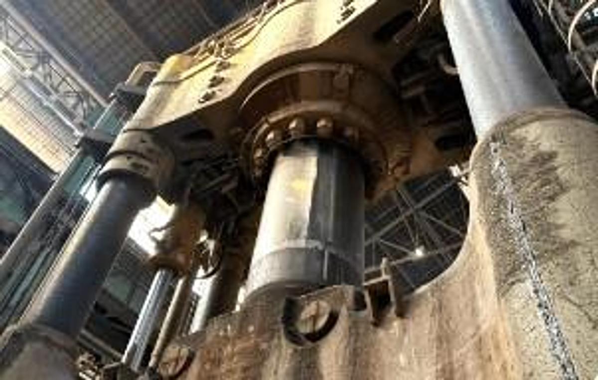 Used 5500 Press Forging Open Die Hydraulic Innse