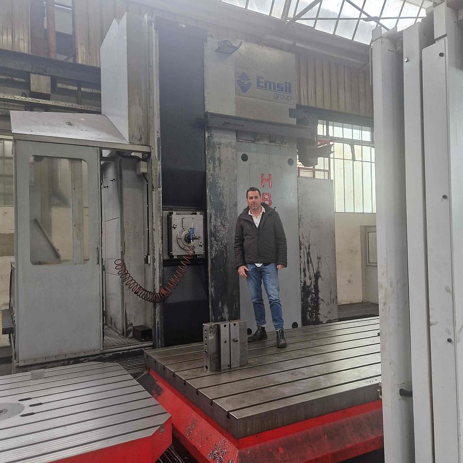 Used Borer Horizontal Floor Type CNC EMSIL