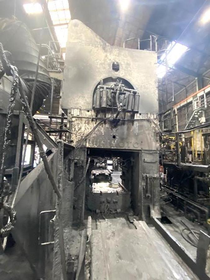 Used 1600 tons Hot Forging Line Kurimoto LKM1600