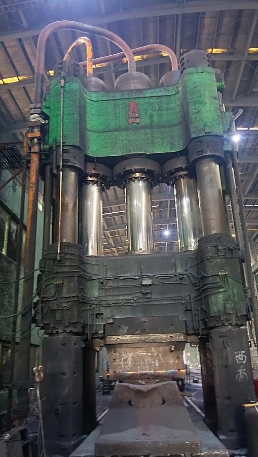 Used 3150 tons Press Forging Open Die Hydraulic Denpro PA1345