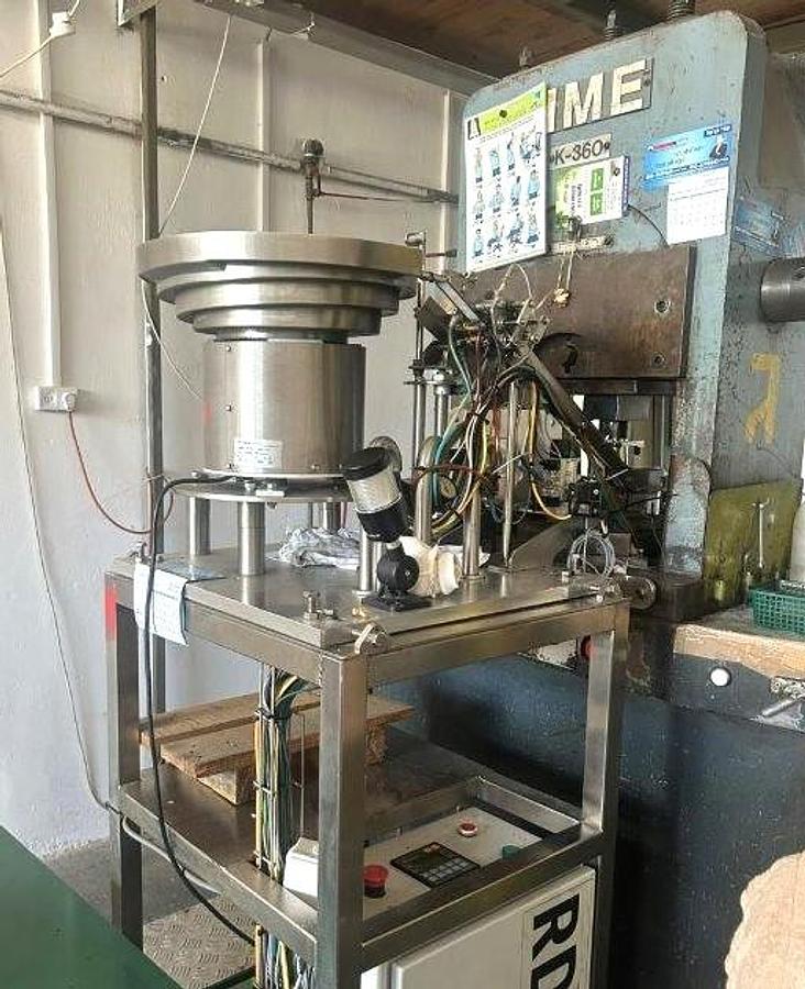 Used 360 tons Press Knuckle Joint Coining Cincinnati HME K360