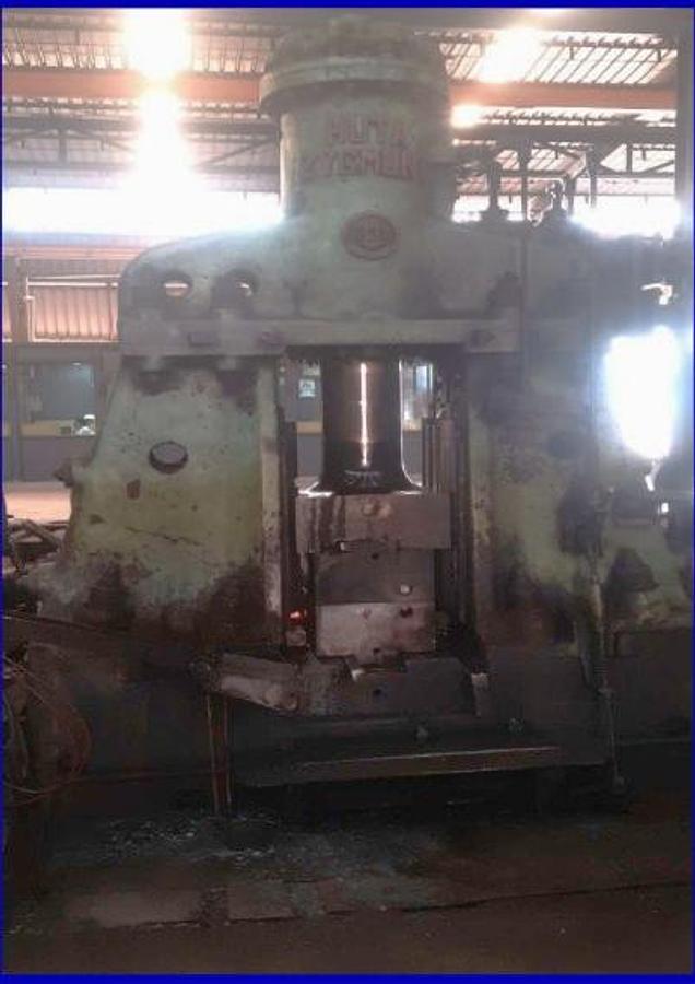 Used 1 tons Hammer Forging Pneumatic Huta MPM3150