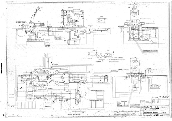 Ring Rolling Machine Wagner 125/80