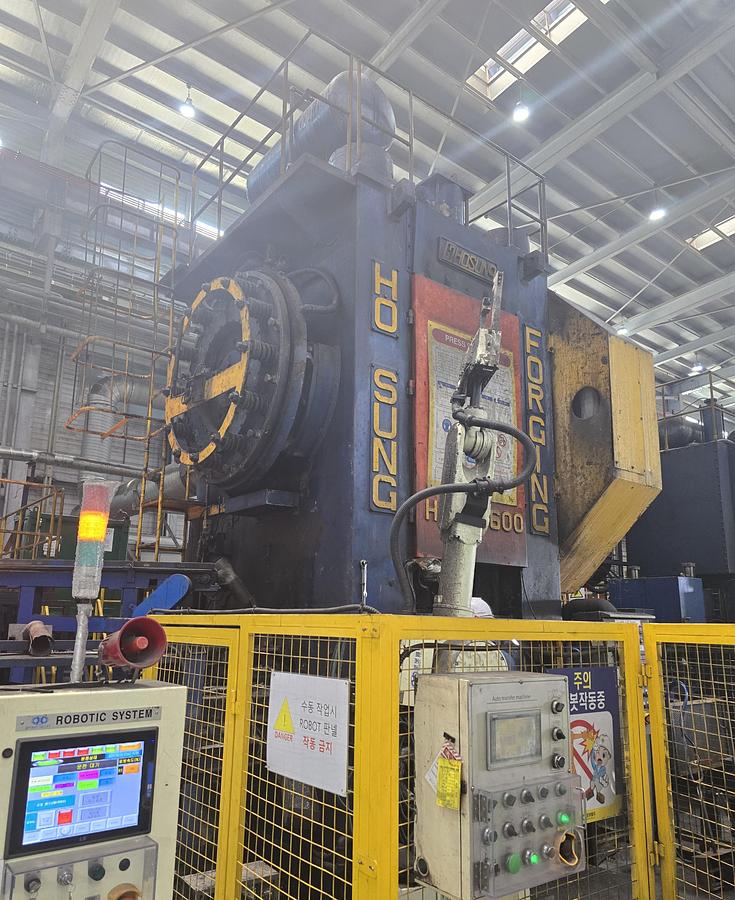 Used 1600 tons Press Hot Forging Hosung HFP1600