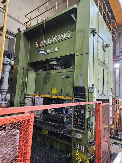 600 tons Sheet Stamping Line Mechanical Ssangyong 600-300-300-30