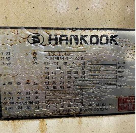 Used Lathe Vertical Turning HANKOOK VTC140