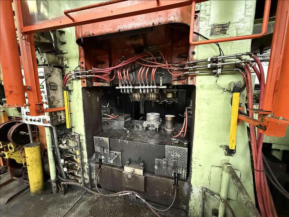 Used 2000 tons Hot Forging Line Nittan Massey MHFP2000-LW