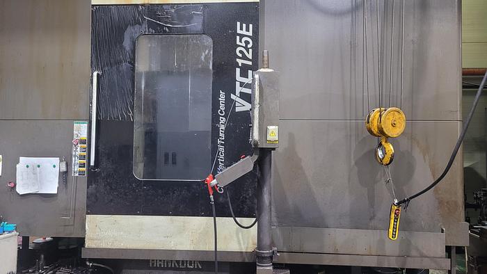 Used Lathe Vertical Turning CNC Hankook VTC-100CNC