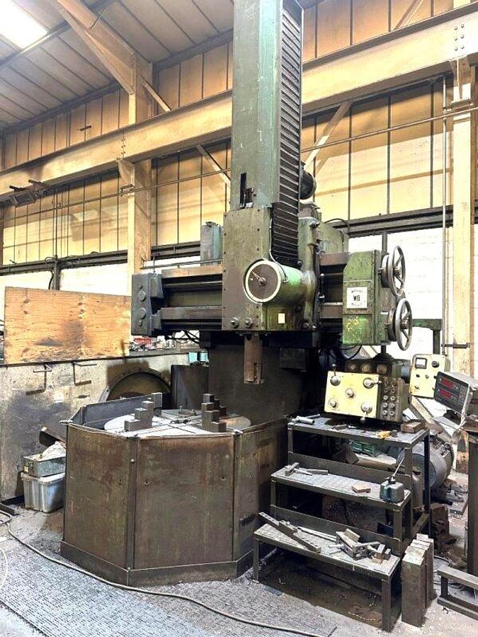 Used Lathe Vertical Turning Webster & Bennett