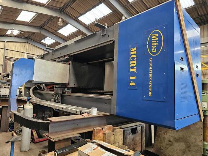 Used Lathe vertical Turning CNC Miba MCRT 14