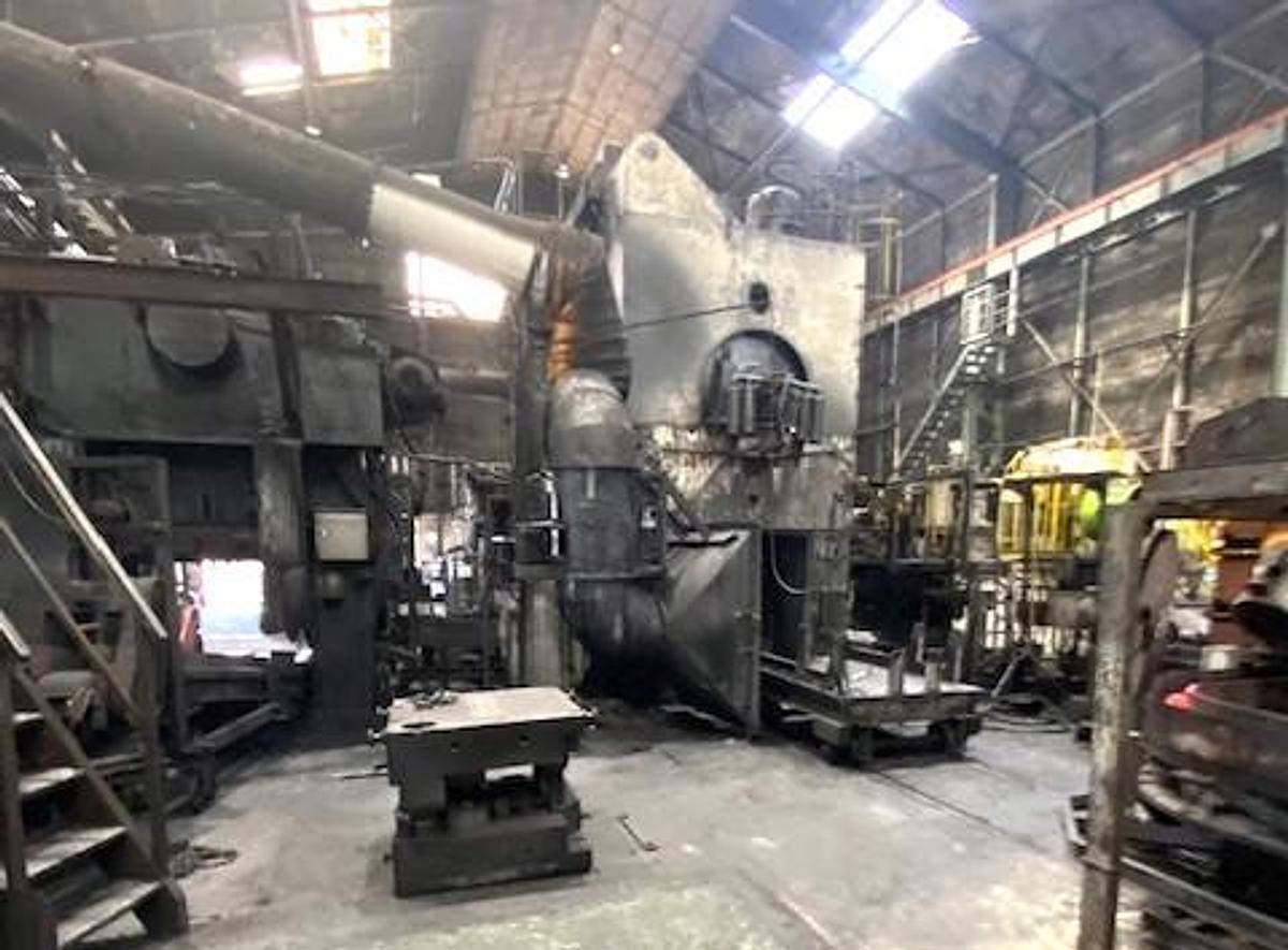 Used 1600 tons Hot Forging Line Kurimoto LKM1600