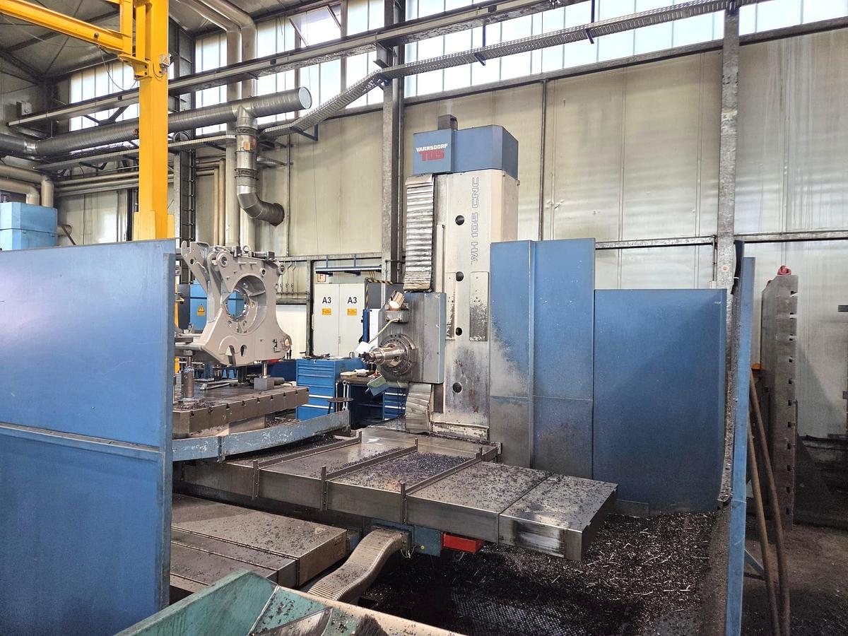 Used Borer Horizontal Table Type CNC Tos Varnsdorf WH105
