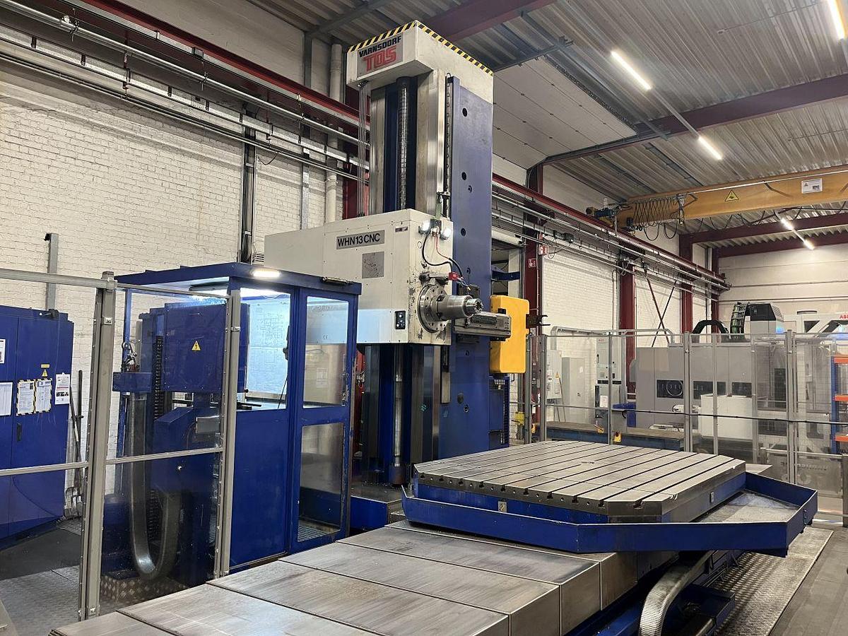 Used Borer Horizontal Table Type CNC Tos Varnsdorf WHN13