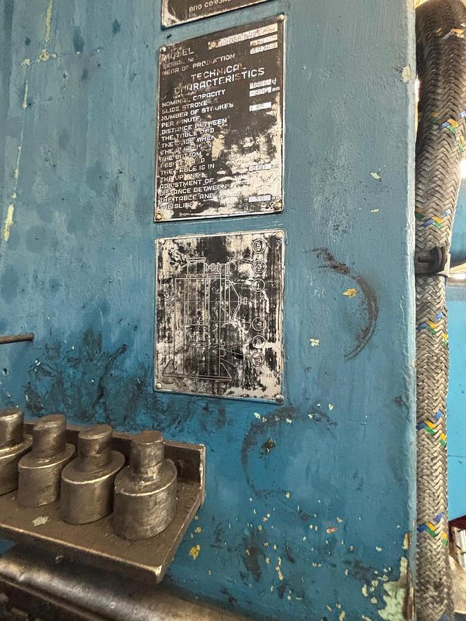 Used 1600 tons Press Hot Forging TMP Voronezh KB8042