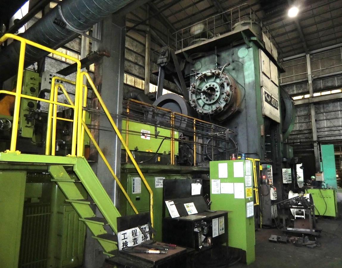 4000 tons Press Hot Forging TMP Voronezh Russia KB8546