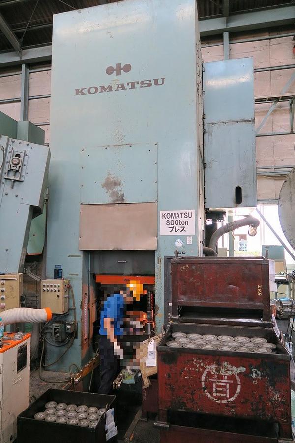 Used 1000 tons Press Cold Forging Komatsu L1C800