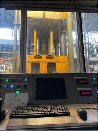 Refurbished Press Forging Open Die Hydraulic Bliss