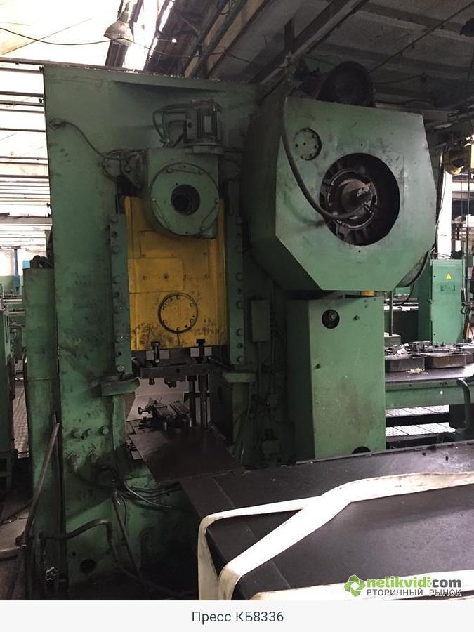 Used 400 tons Press Knuckle Joint Coining Barnaul, Russia KB8336