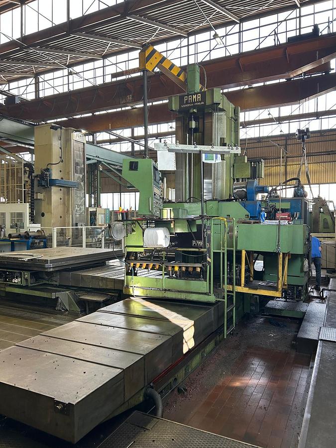 Used Borer Horizontal Floor Type CNC Pama