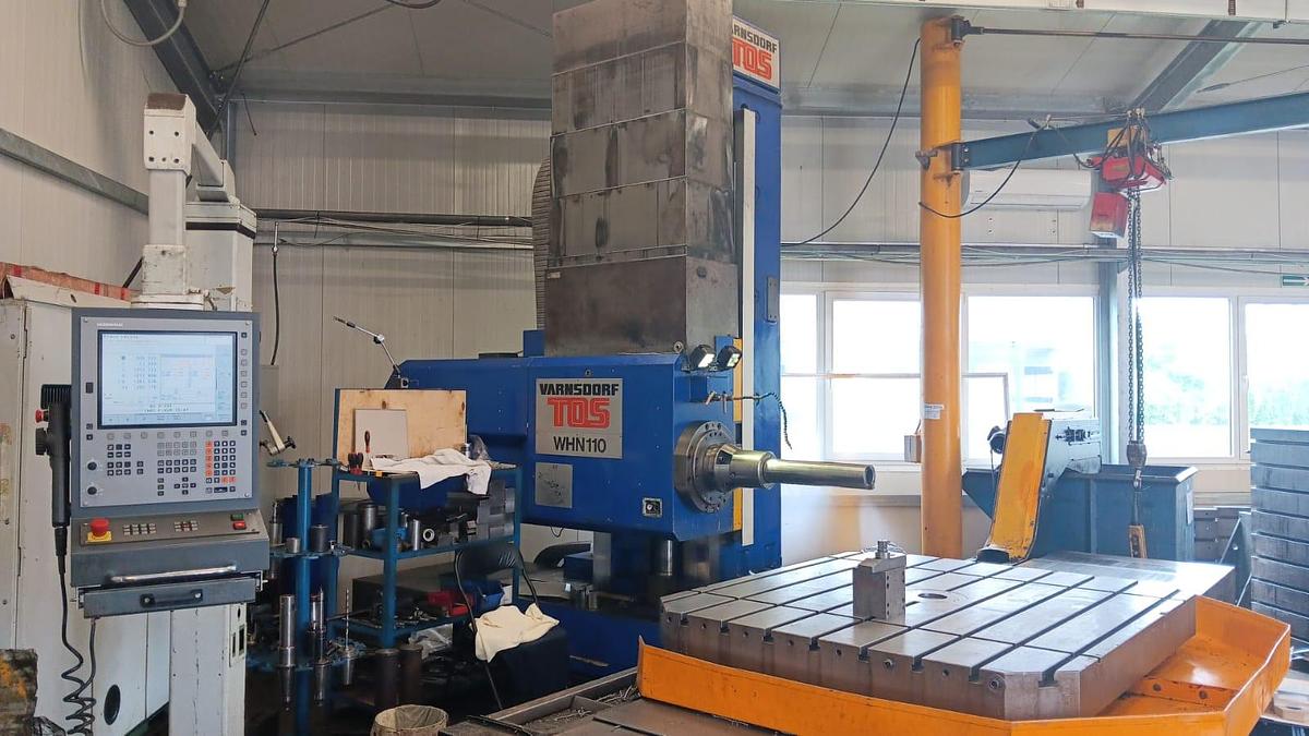 Used Borer Horizontal Table Type CNC Tos Varnsdorf WHQ13
