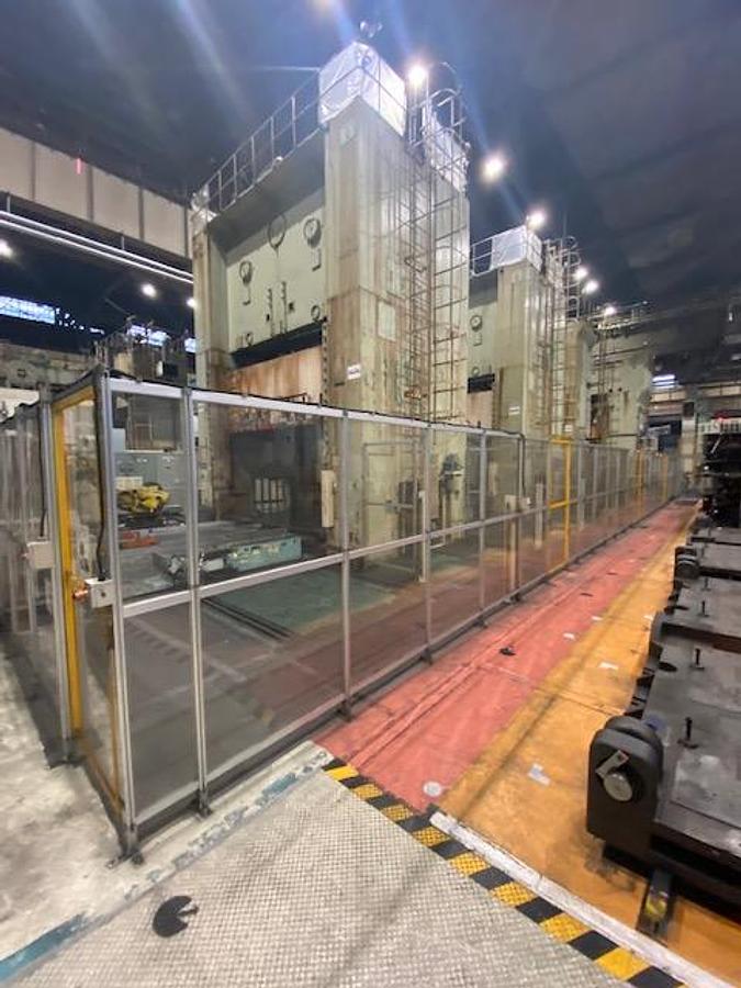 Used 1000 tons Sheet Stamping Line Mechanical Hitachi