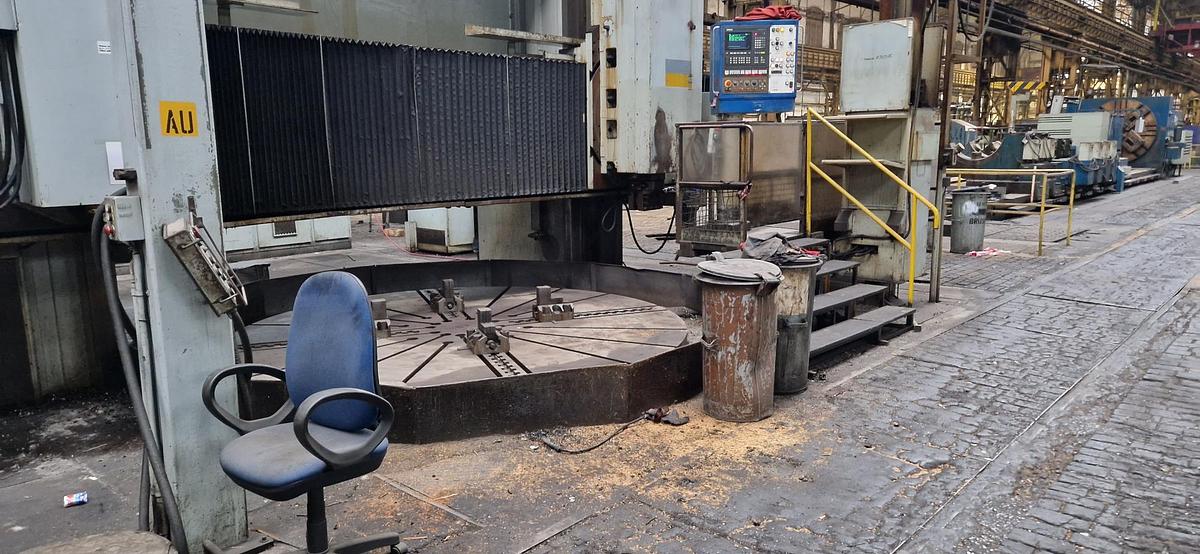Used Lathe Vertical Turning CNC Schiess Froriep