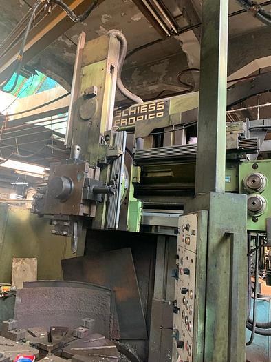 Used Lathe Vertical Turning Schiess Froriep