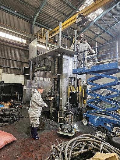 Used Press Cold Forging Hydraulic Sack & Kiesselbach OKP1250/100-S