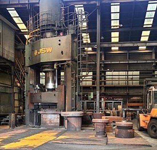 Used 2500 tons Press Forging Open Die Hydraulic JSW