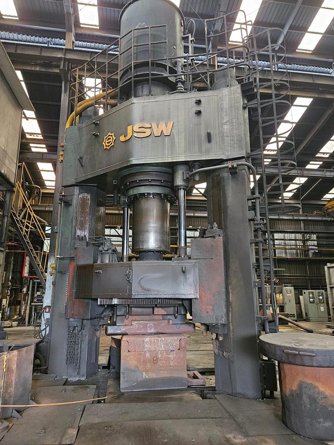 Used 2500 tons Press Forging Open Die Hydraulic JSW