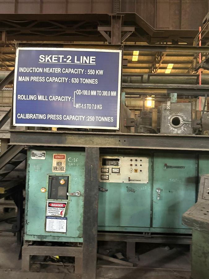 Used 630 tons Hot Forging Line Sket KFrWt600/K60034B
