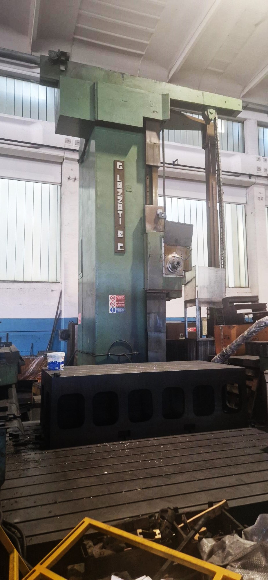 Used Borer Horizontal Floor Type Lazzati