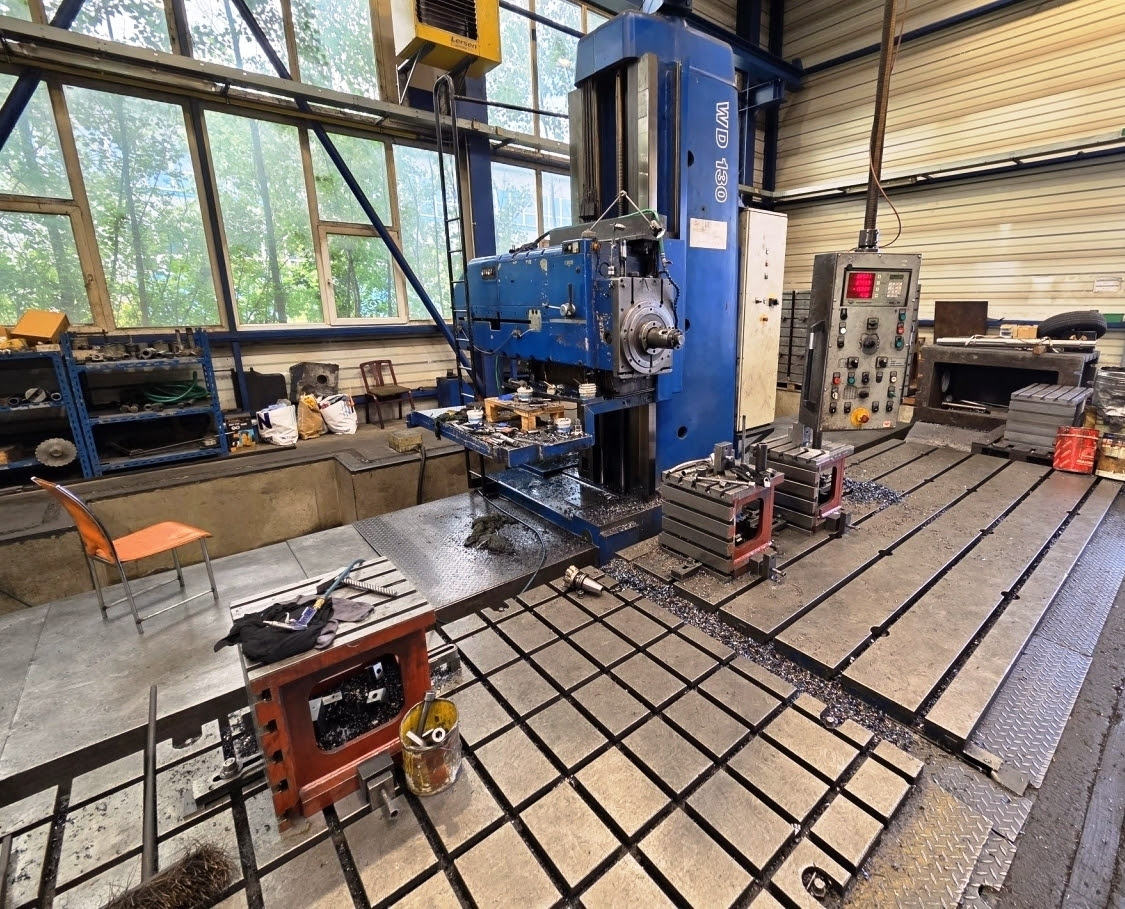 Used Lathe Vertical Turning CNC Tos WD130