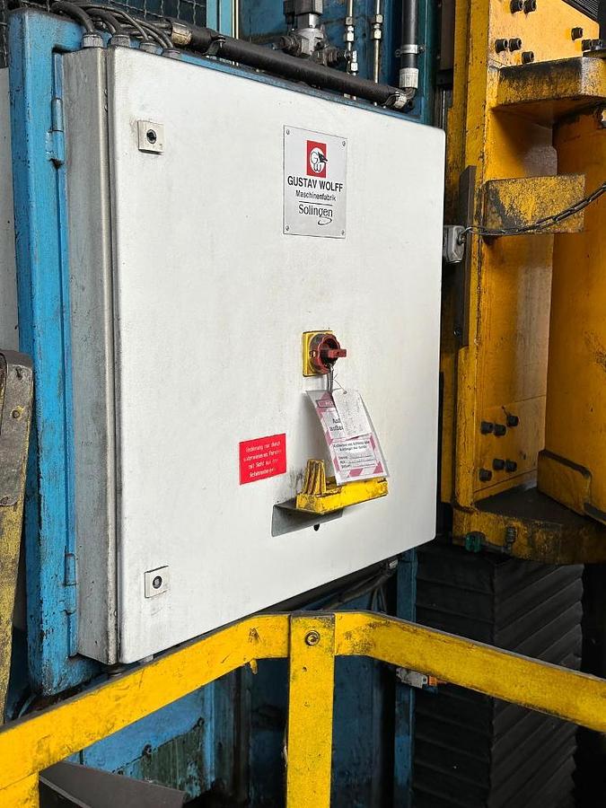 Refurbished 1500 tons Press Hot Forging Bliss SE2-1500-96x54 