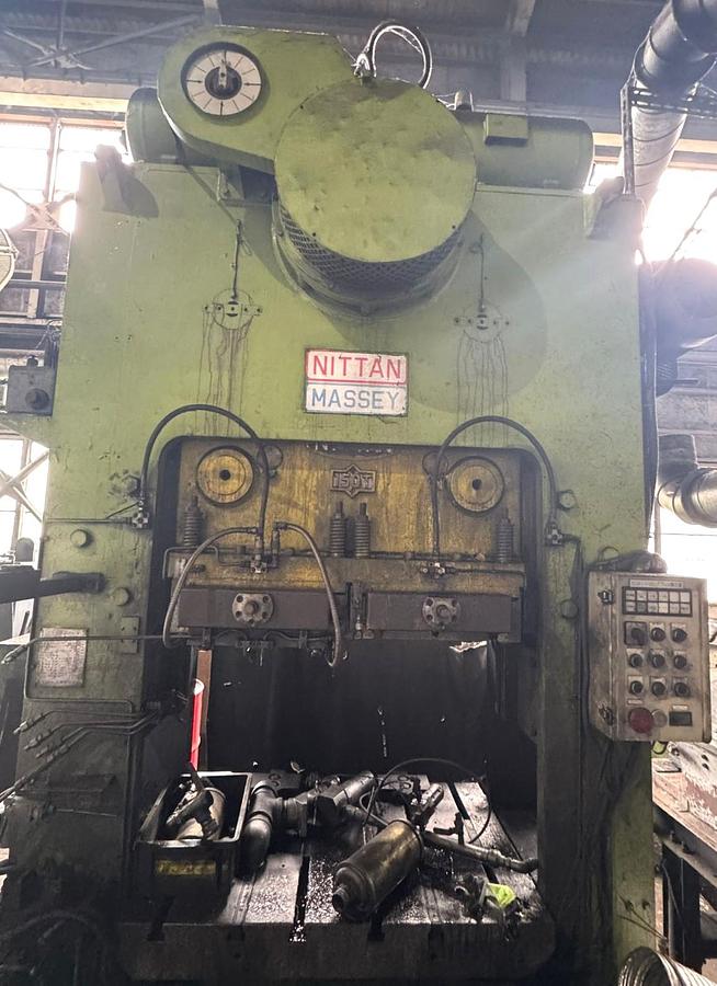 Used 1500 tons Hot Forging Line Nittan Massey
