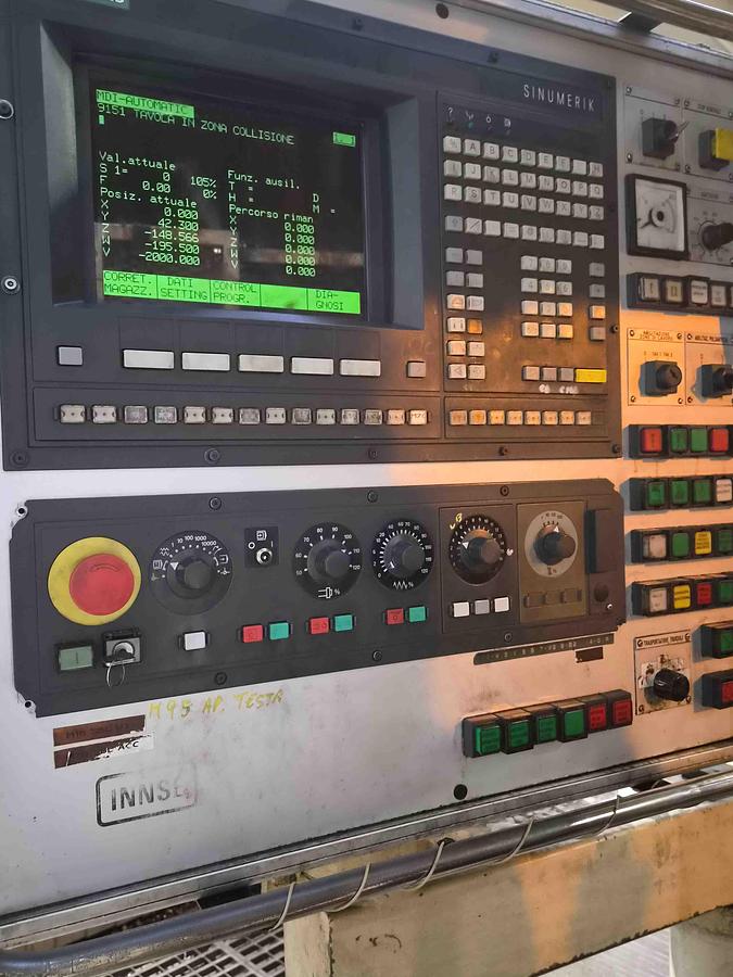 Used Borer Horizontal Table Type CNC Innse CF5WZ150
