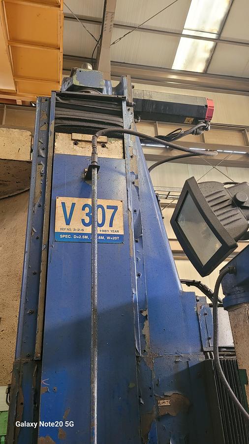 Used Bullard NC Vertical Lathe, Ram Type