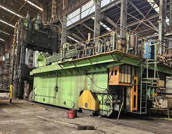 Used 6500 tons Press Forging Open Die Hydraulic HJM / Seonam