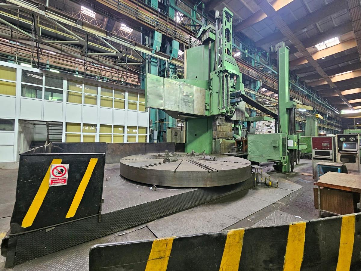 Used Lathe Vertical Turning CNC Berthiez