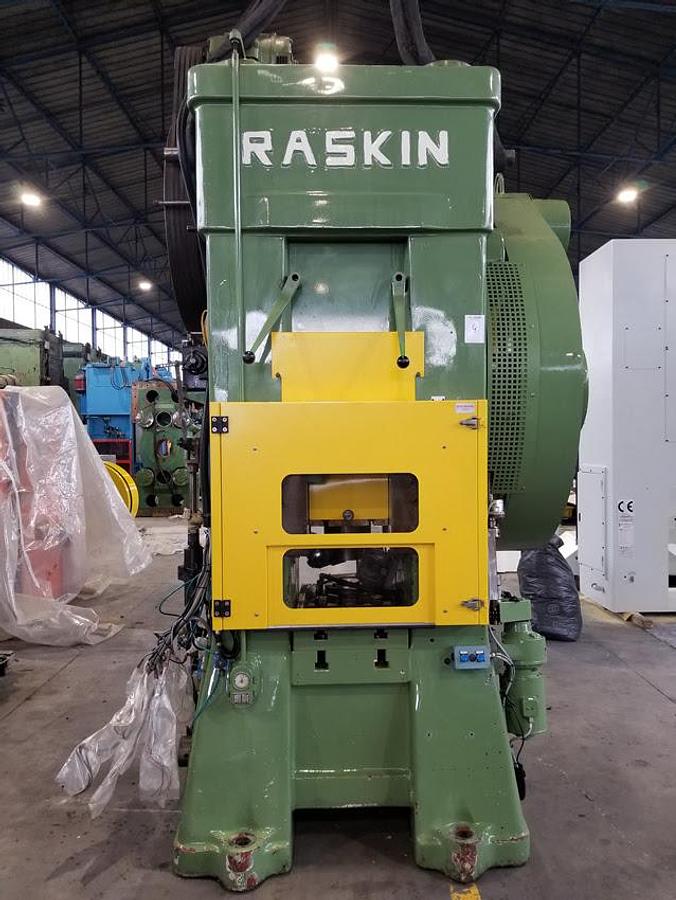 Used 400 tons Press Knuckle Joint Coining Raskin 400TG
