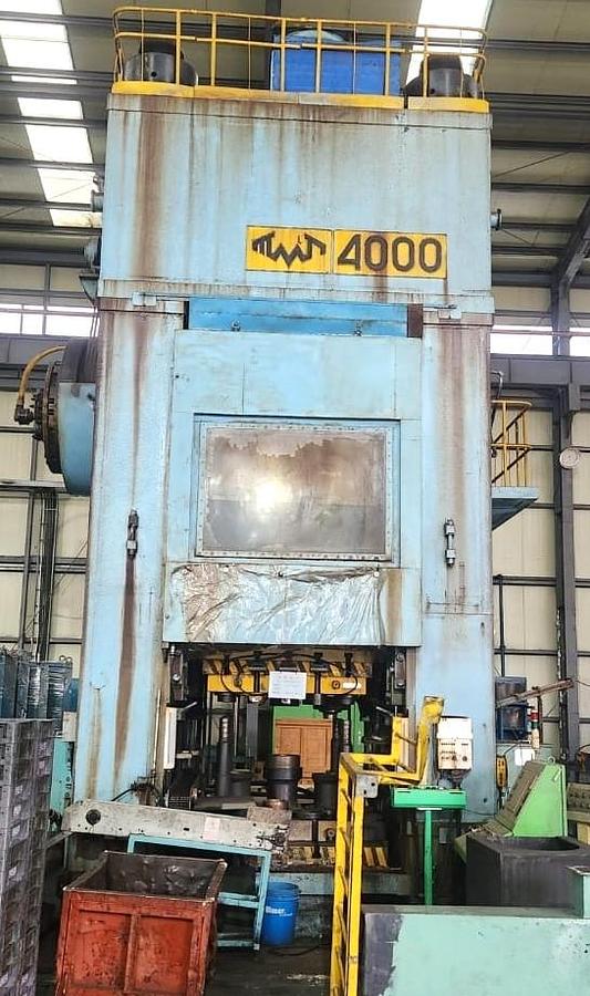 Used 4000 tons Press Cold Forging TMP Voronezh Russia K8346