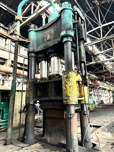 Used 1250 tons Press Forging Open Die Hydraulic Dnepropetrovsk PB1341