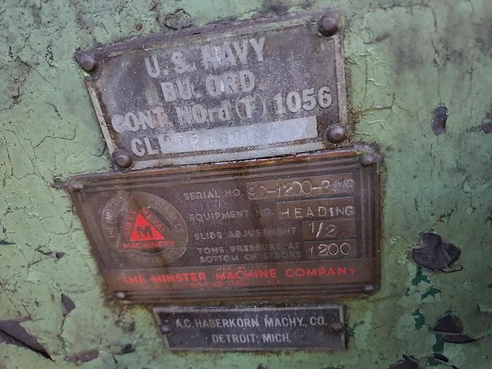 Used Press Knuckle Joint Coining 90