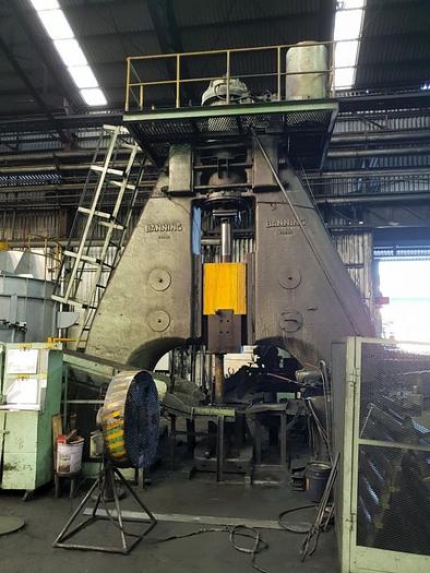 Used Hammer Drop Forging Open Die Banning